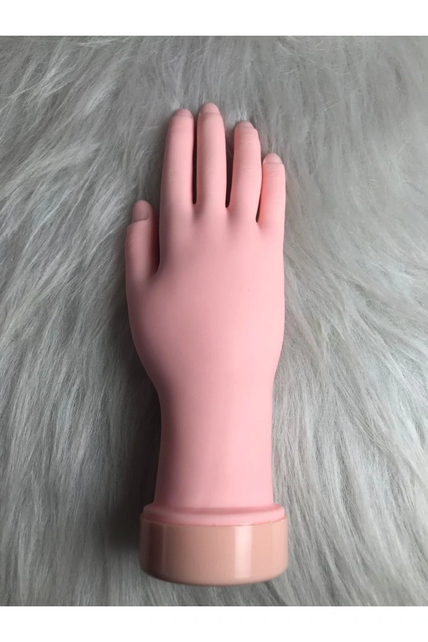 Profesyonel Yumuşak Pratik Eğitim Eli – Nail Art ve Protez Tırnak Eğitimi İçin