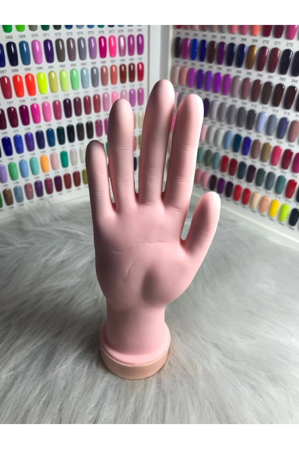Profesyonel Yumuşak Pratik Eğitim Eli – Nail Art ve Protez Tırnak Eğitimi İçin