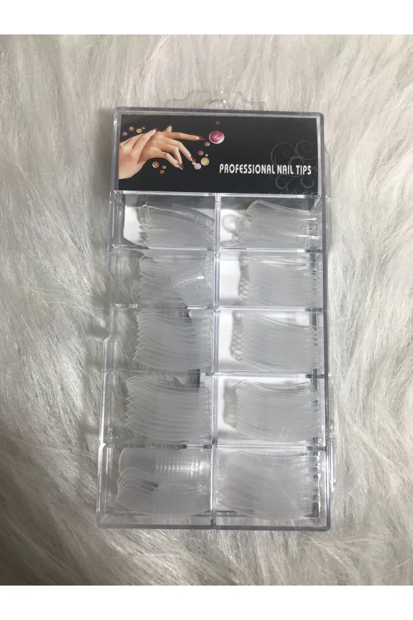 Profesyonel Şeffaf Polijel Üst Form – 100’lü Set