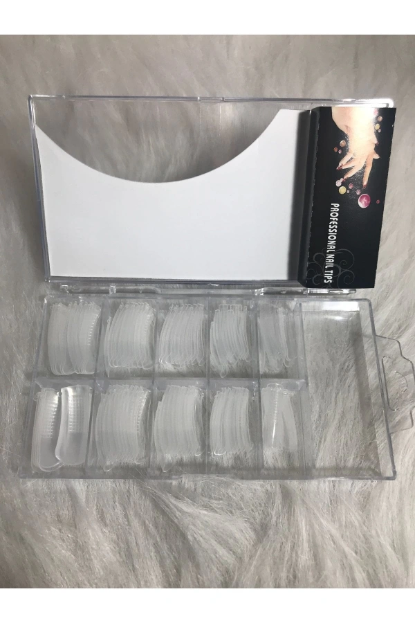 Profesyonel Şeffaf Polijel Üst Form – 100’lü Set