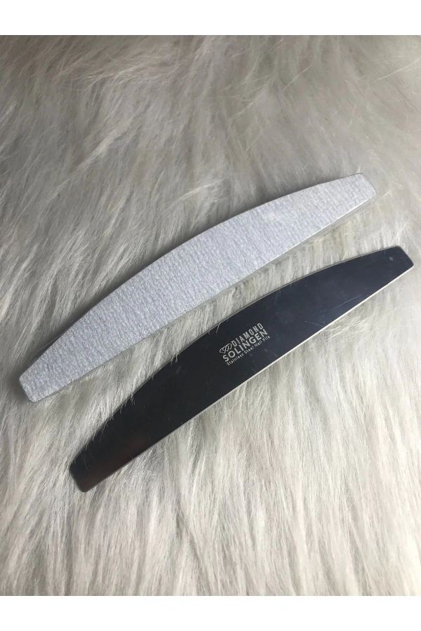 Profesyonel Metal Tırnak Törpüsü ve 20 Adet Yedek Törpü