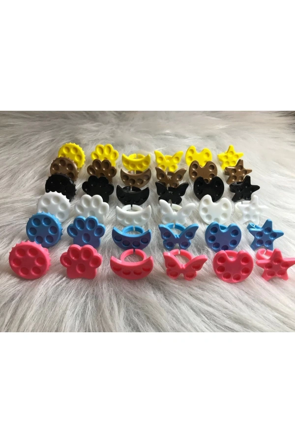 Parmak Yüzüklü Oje Karıştırma Paleti