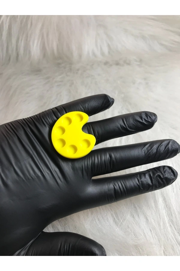 Parmak Yüzüklü Oje Karıştırma Paleti