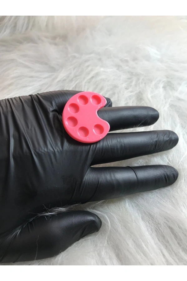 Parmak Yüzüklü Oje Karıştırma Paleti