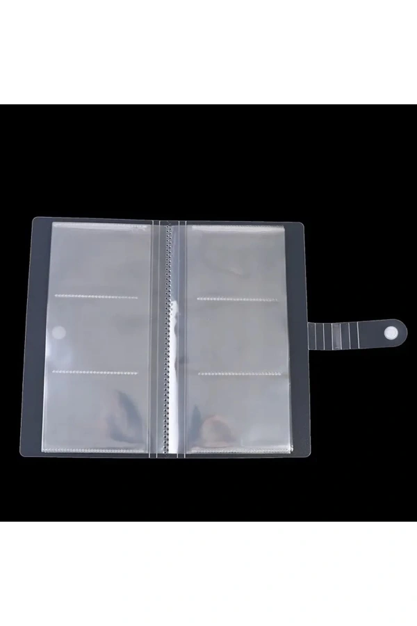 Şeffaf Sticker Albümü – Nail Art Sticker ve Dekoratif Etiket Düzeni