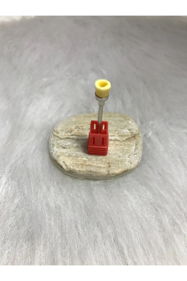 Tırnak Temizleme ve Toz Alma Ucu - Freze Uyumlu Fırça