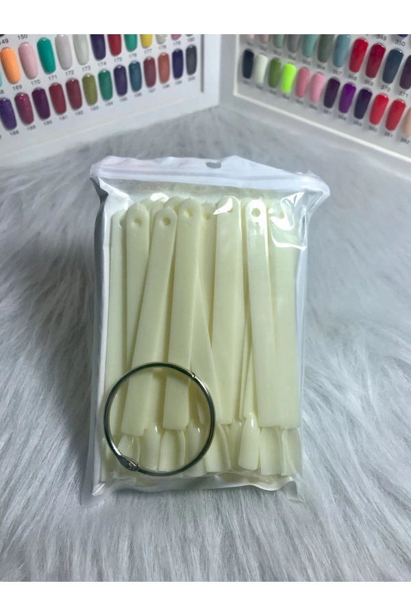 Tırnak Renk Kartelası - 50 Adet