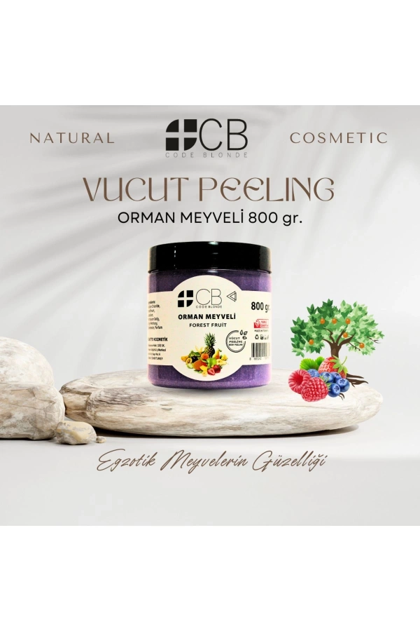Orman Meyveli Vücut Peelingi - 800 gr
