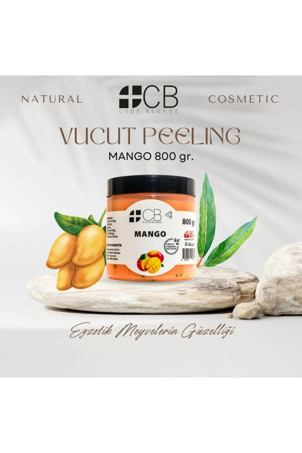 Mango Kokulu Vücut Peelingi - 800 gr