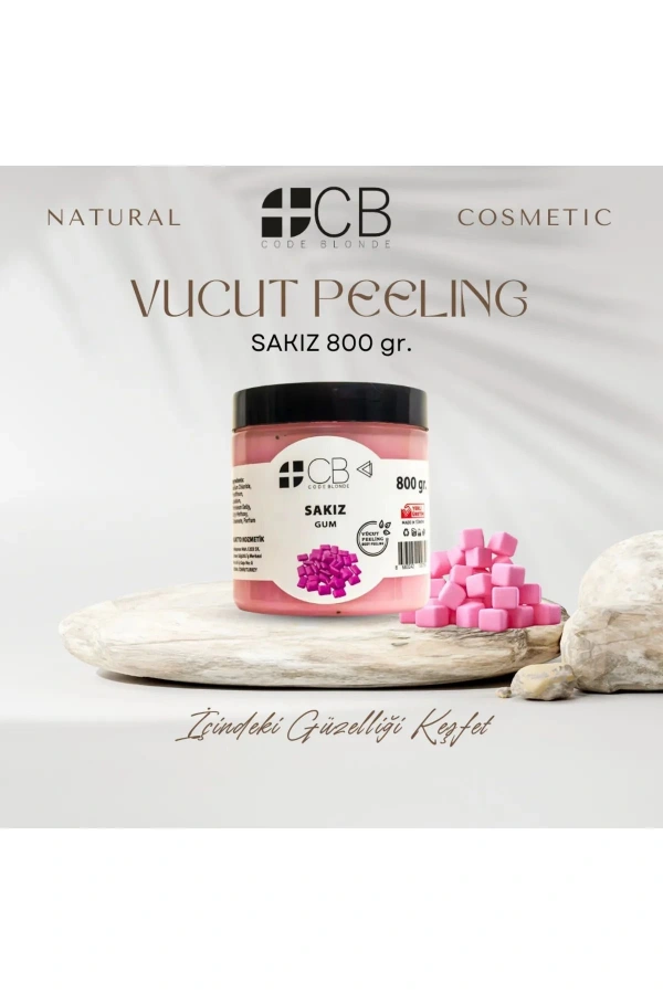 Sakız Kokulu Vücut Peelingi - 800 gr