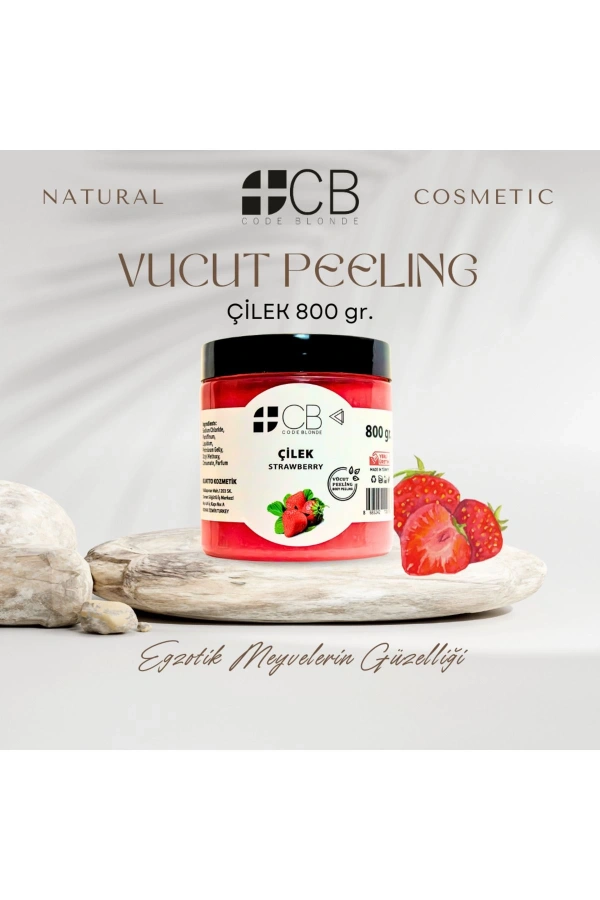 PEELİNG 800 gr ÇİLEK
