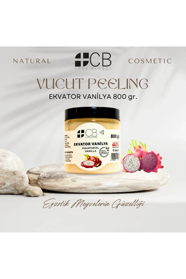 Ekvator Vanilya Kokulu Vücut Peelingi - 800 gr