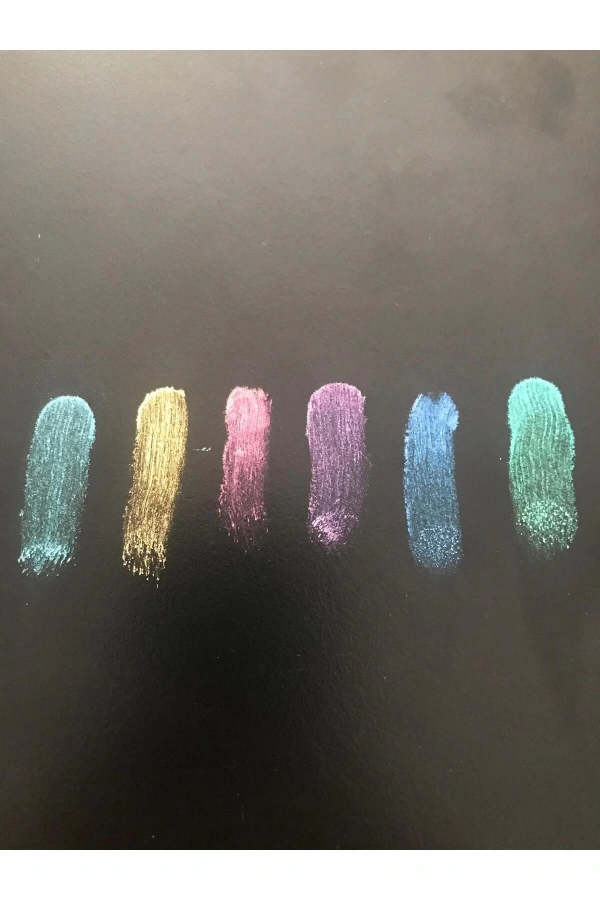 İnci Tozu Efekt Seti - 6 Farklı Renk + 1 Beyaz Yansıma Hediye