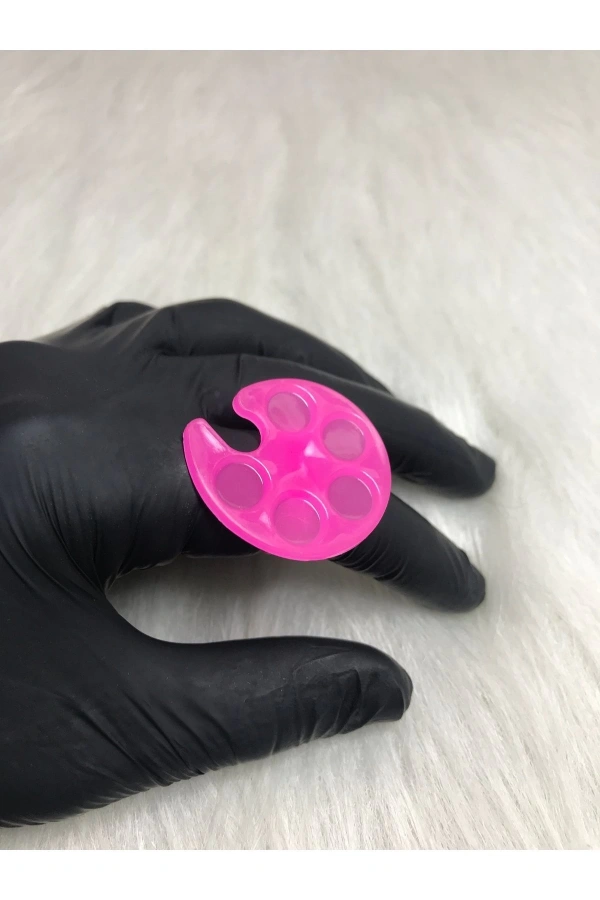 Parmak Yüzüklü Oje Karıştırma Paleti