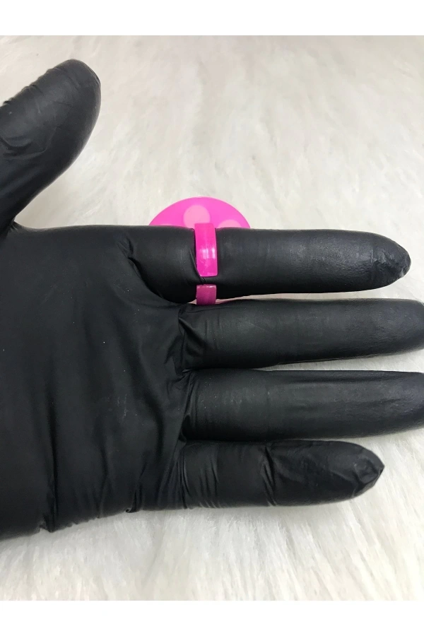 Parmak Yüzüklü Oje Karıştırma Paleti