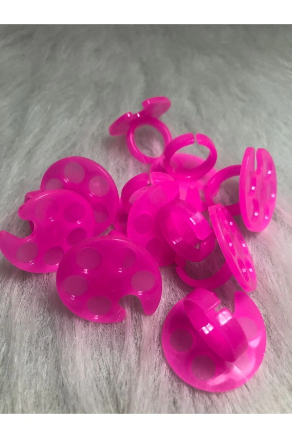 Parmak Yüzüklü Oje Karıştırma Paleti