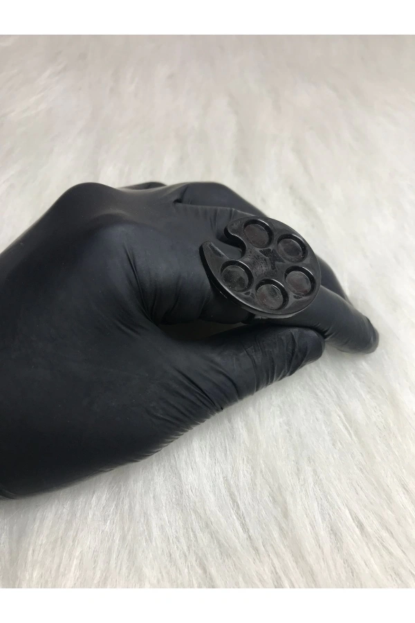 Parmak Yüzüklü Oje Karıştırma Paleti