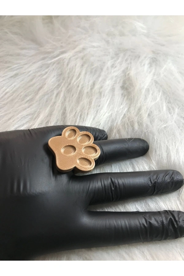 Parmak Yüzüklü Oje Karıştırma Paleti