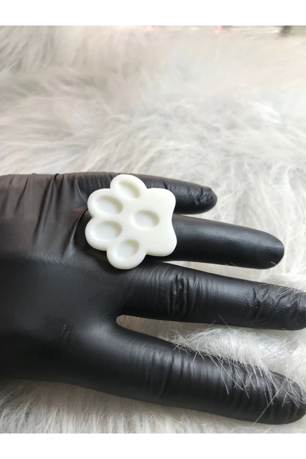 Parmak Yüzüklü Oje Karıştırma Paleti