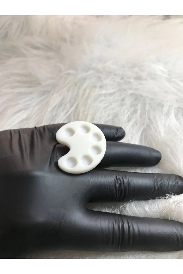 Parmak Yüzüklü Oje Karıştırma Paleti