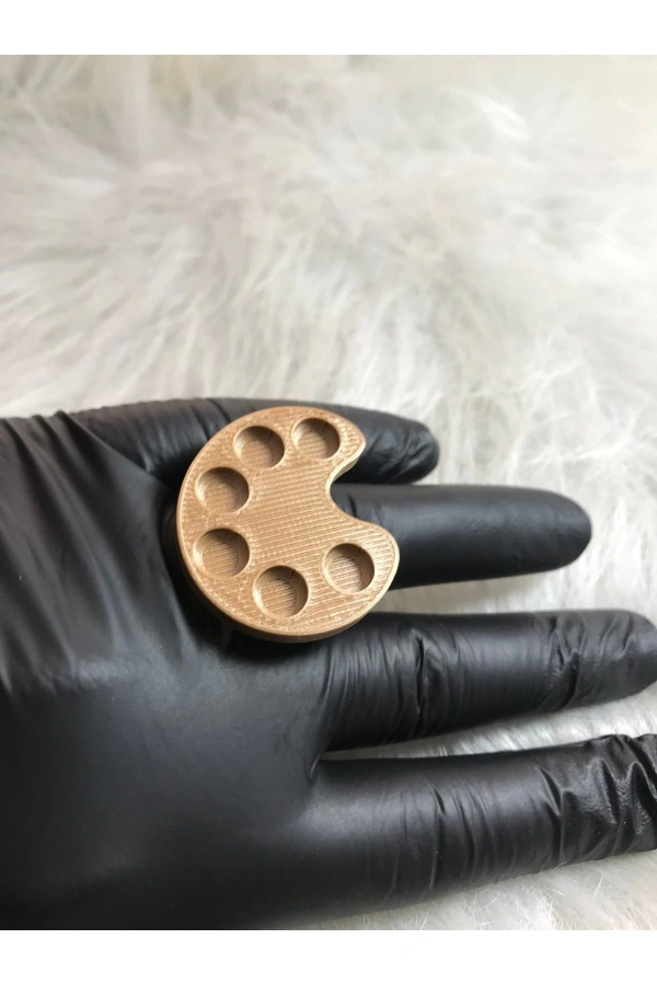 Parmak Yüzüklü Oje Karıştırma Paleti