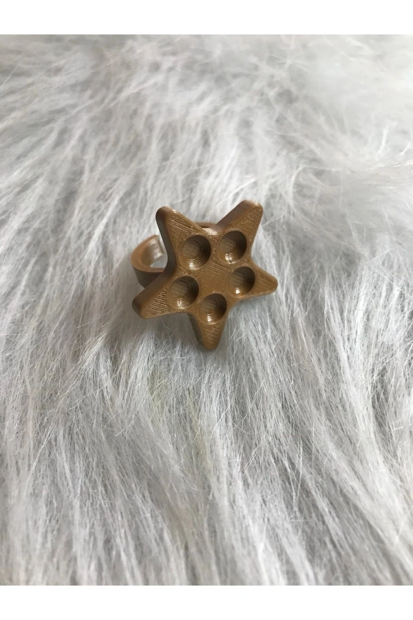 Parmak Yüzüklü Oje Karıştırma Paleti