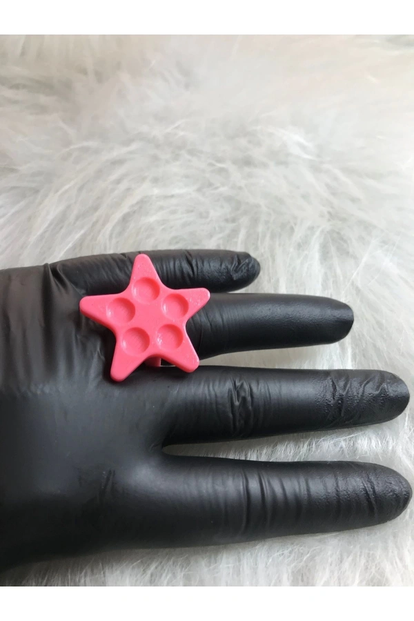 Parmak Yüzüklü Oje Karıştırma Paleti