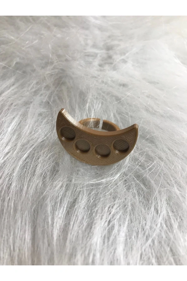 Parmak Yüzüklü Oje Karıştırma Paleti