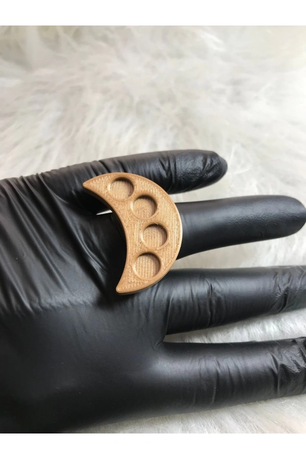 Parmak Yüzüklü Oje Karıştırma Paleti