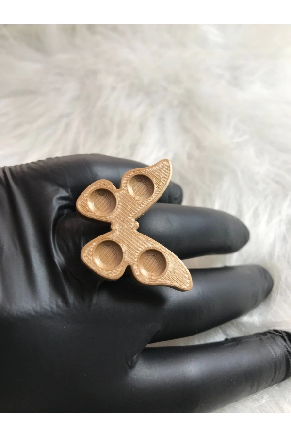 Parmak Yüzüklü Oje Karıştırma Paleti