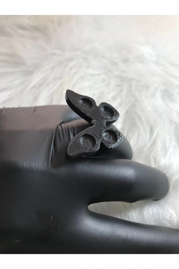 Parmak Yüzüklü Oje Karıştırma Paleti