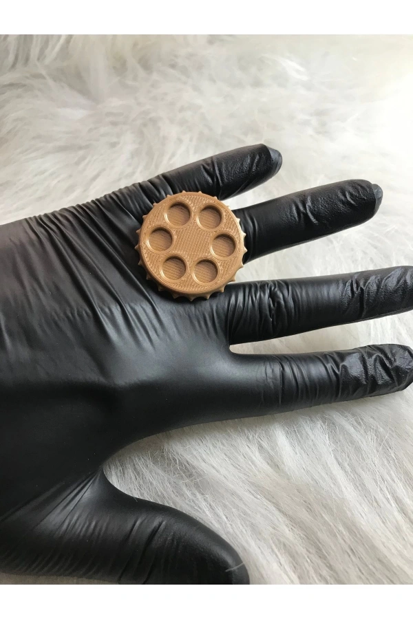 Parmak Yüzüklü Oje Karıştırma Paleti