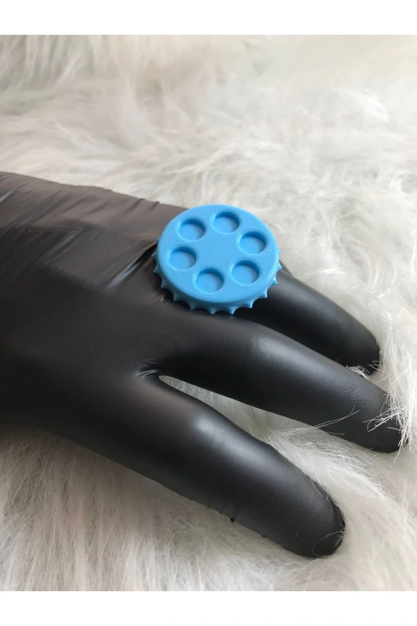 Parmak Yüzüklü Oje Karıştırma Paleti