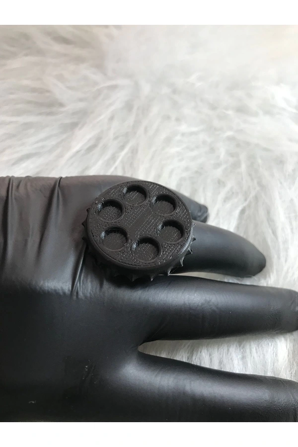 Parmak Yüzüklü Oje Karıştırma Paleti