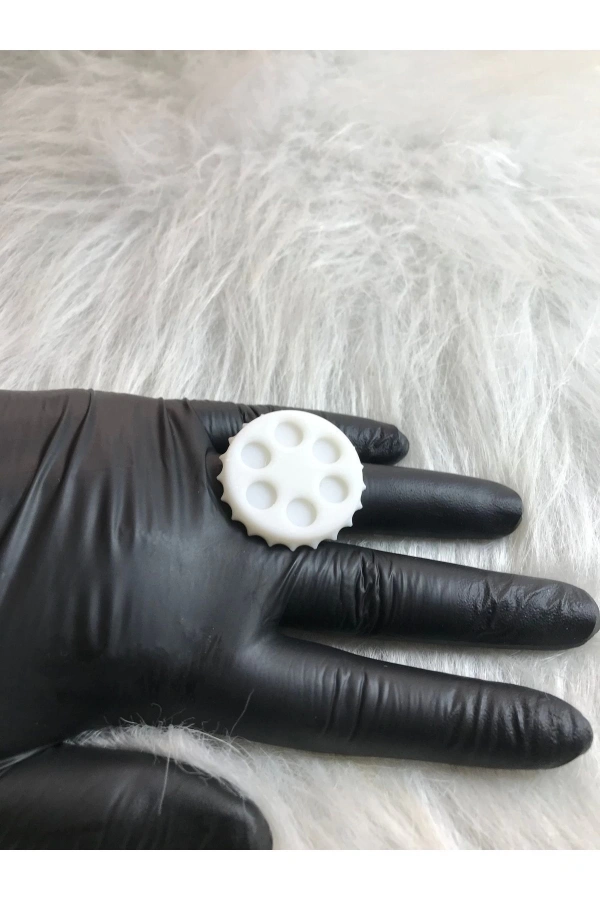 Parmak Yüzüklü Oje Karıştırma Paleti