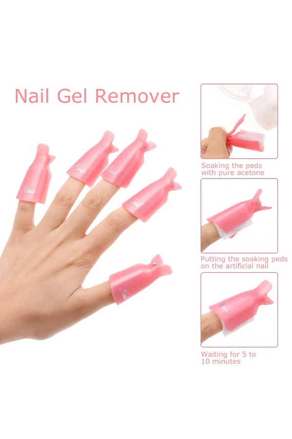 Oje Çıkarıcı Klips Mandal – 10’lu Set