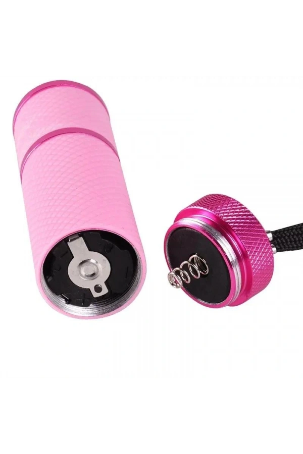 Mini UV LED Lamba Tırnak Kurutucu Pembe