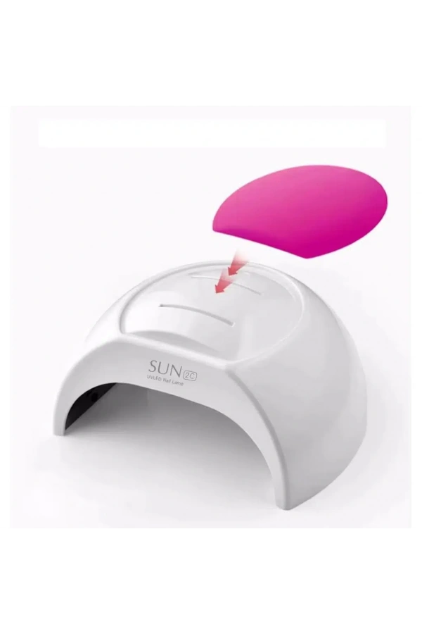 Sun 2C Tırnak Kurutucu UV Led Lamba Beyaz 48w