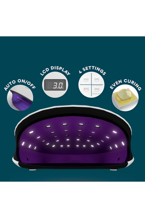 SUNUV Sun4 Tırnak Kurutucu UV LED Lamba Beyaz 48W