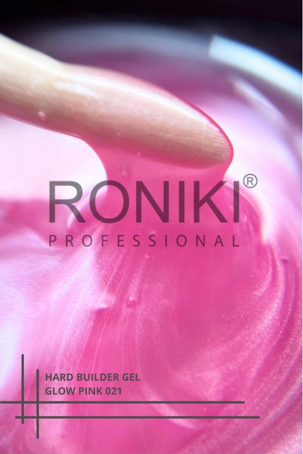 Roniki Professional Builder Jel Marble Pink 021 – 60g Protez Tırnak Yapı Jeli
