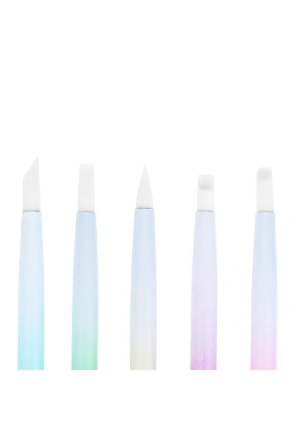 Nail Art Hamur Jel Silikonu & Noktalama Seti (5’li)