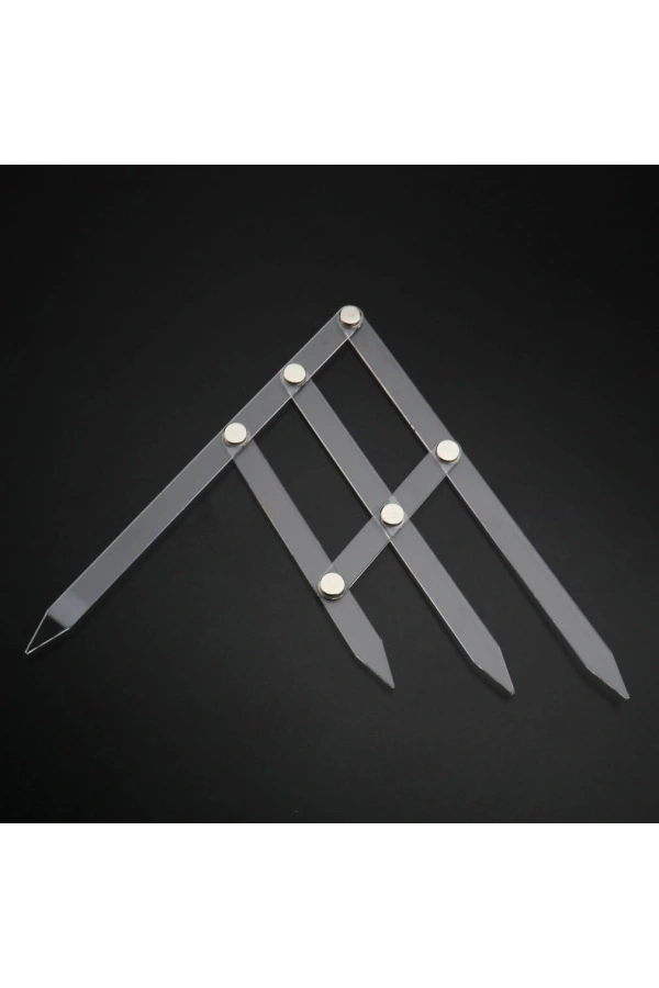 Plastik Altın Oran Cetveli – Microblading Ölçüm Aparatı