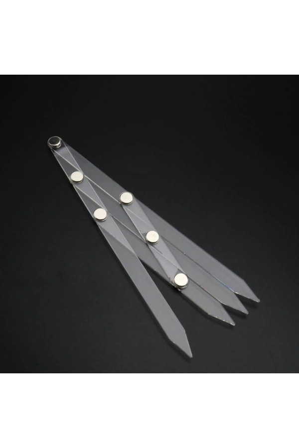 Plastik Altın Oran Cetveli – Microblading Ölçüm Aparatı