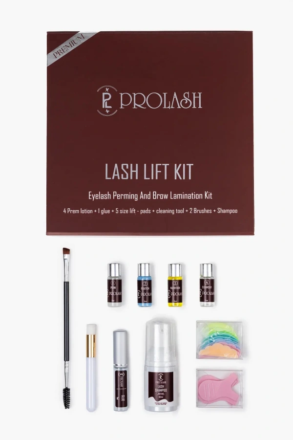 Prolash Lash Lift & Brow Lamination Set – Profesyonel Kirpik Lifting & Kaş Laminasyon Kiti