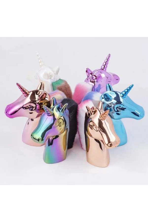 Unicorn Nail Art Toz Fırçası – Tırnak Toz Temizleme Fırçası - 1 Adet