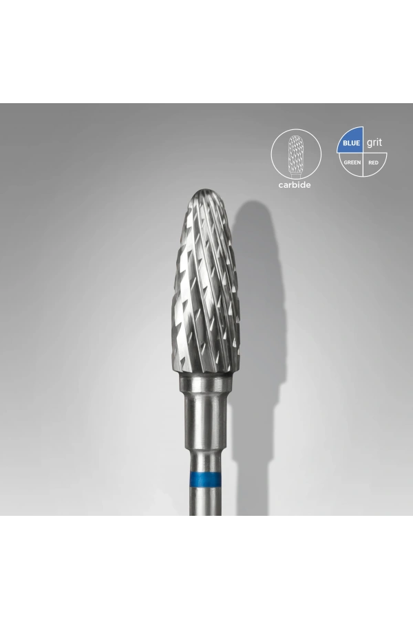 Staleks Sert Alaşım Mısır Freze, Mavi, Çap 5 mm / Çalışma Kısmı 13 mm