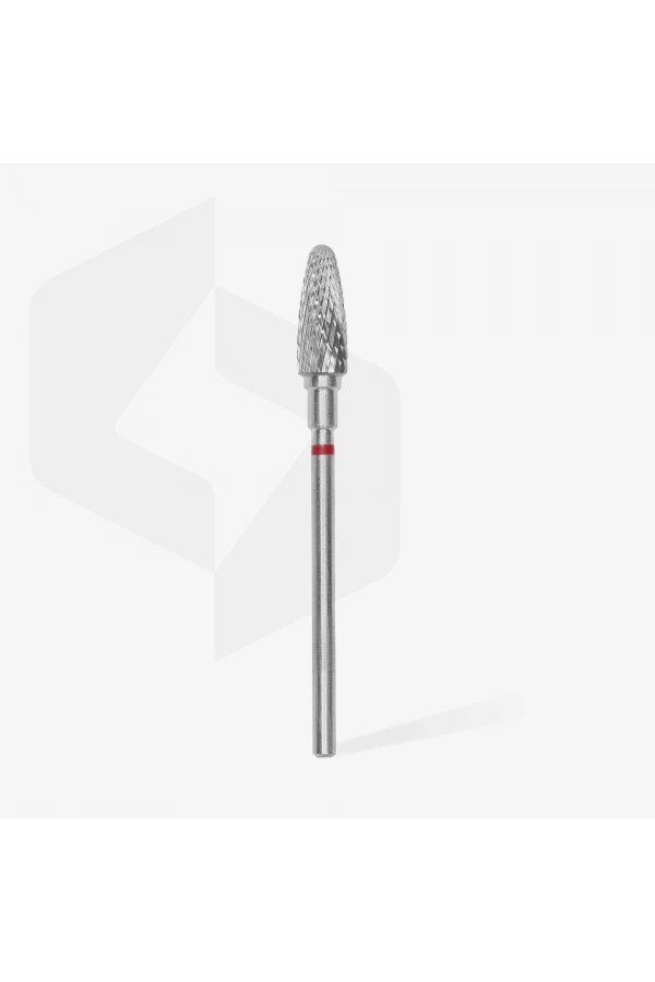 Staleks Sert Alaşım Mısır Freze, Kırmızı, Çap 5 mm / Çalışma Kısmı 13 mm