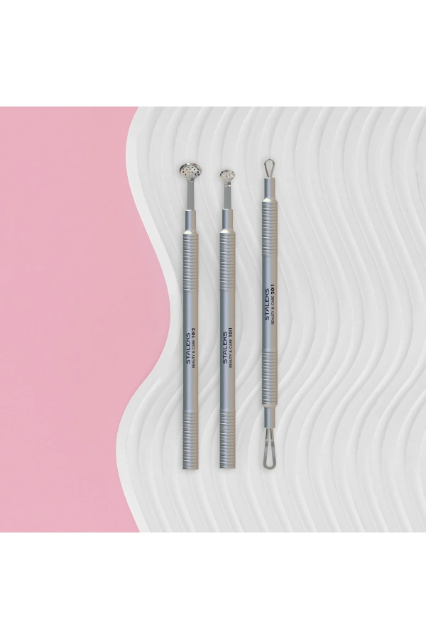 Staleks BEAUTY & CARE 30 Cilt Temizleyici Seti (Uno + 19 Delikli Süzgeç + Çift Taraflı Döngü)