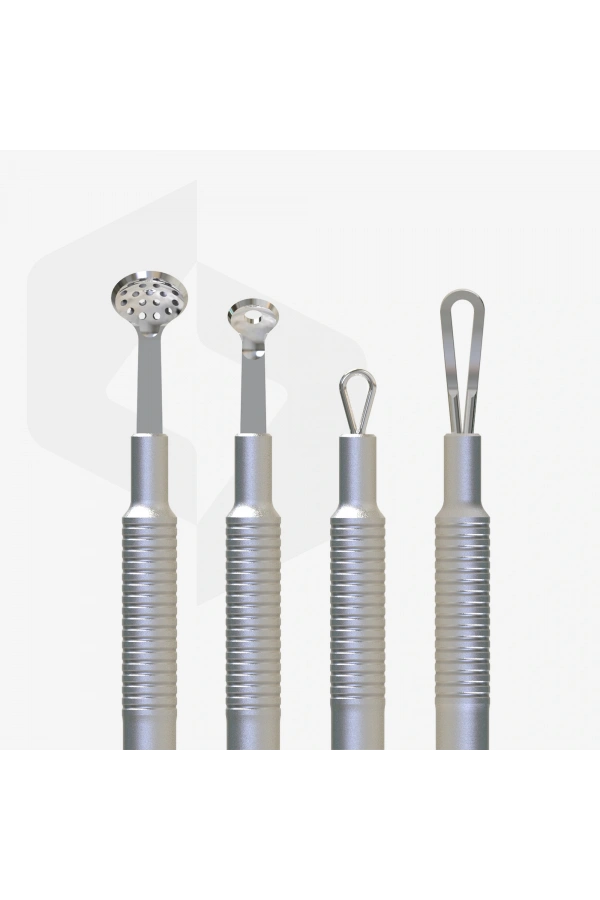 Staleks BEAUTY & CARE 30 Cilt Temizleyici Seti (Uno + 19 Delikli Süzgeç + Çift Taraflı Döngü)