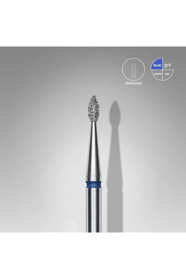 Staleks EXPERT Elmas Freze “Damla” Mavi 1,6 mm / 4 mm